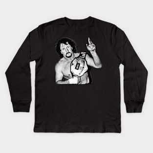 IN MEMORY OF TERRY FUNK Kids Long Sleeve T-Shirt